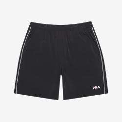 Fila Linear Logo - Miesten Shortsit - Mustat | FI-48810